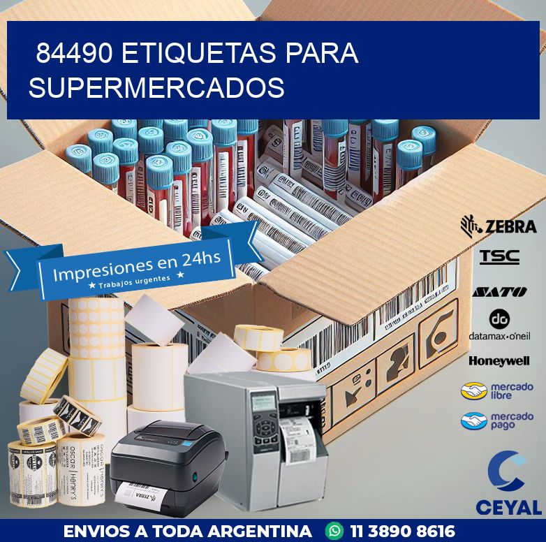84490 ETIQUETAS PARA SUPERMERCADOS