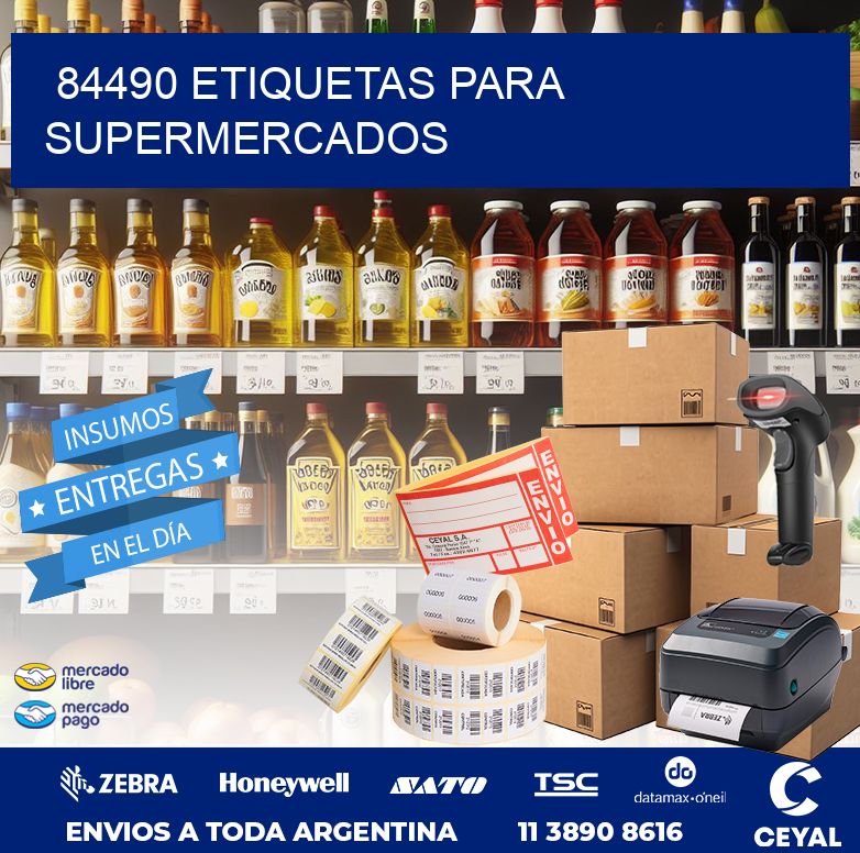 84490 ETIQUETAS PARA SUPERMERCADOS