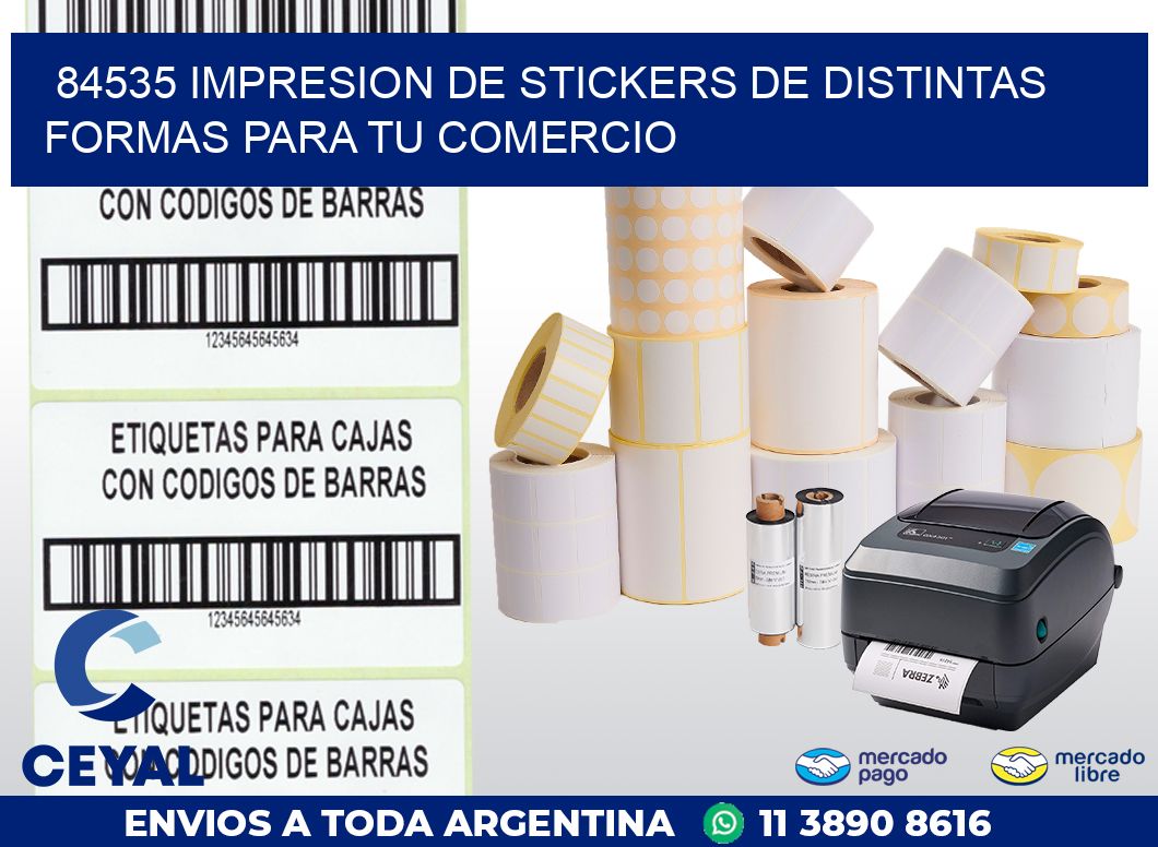 84535 IMPRESION DE STICKERS DE DISTINTAS FORMAS PARA TU COMERCIO