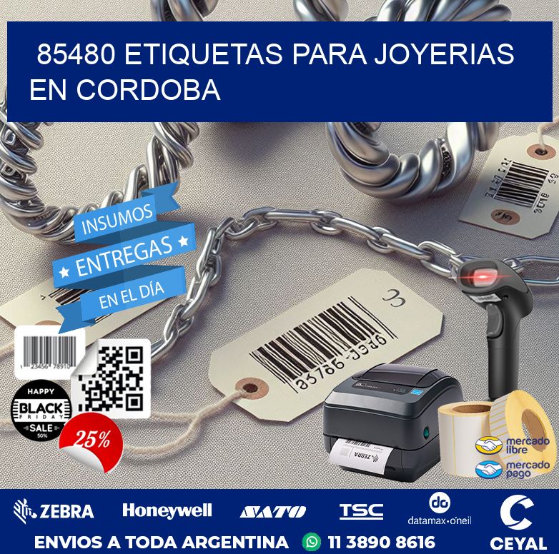 85480 ETIQUETAS PARA JOYERIAS EN CORDOBA