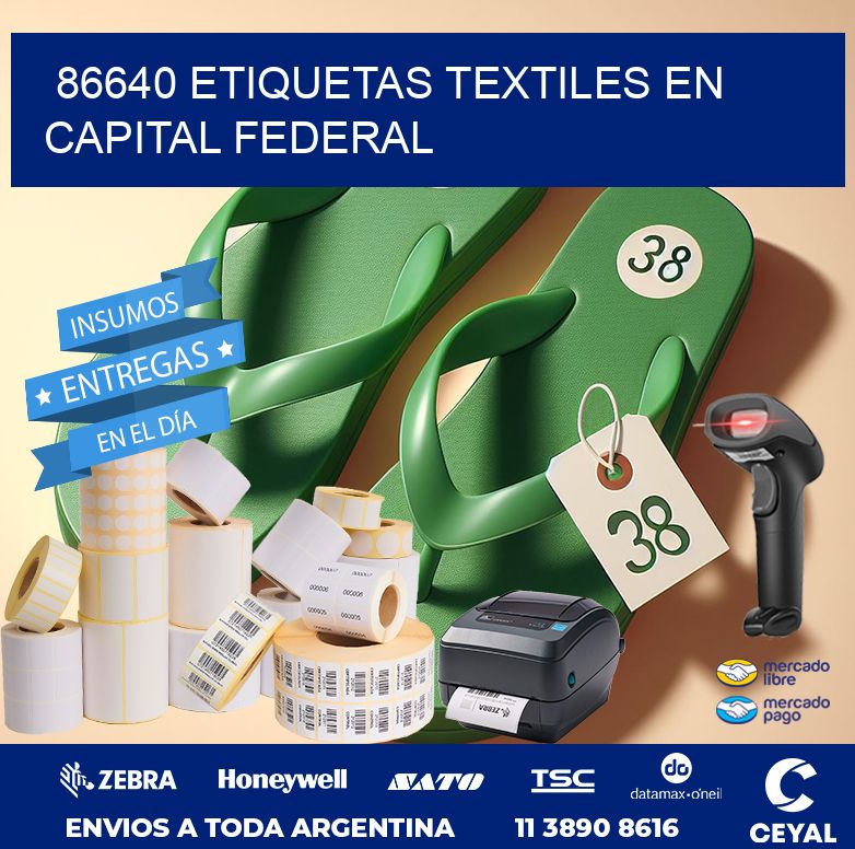 86640 ETIQUETAS TEXTILES EN CAPITAL FEDERAL