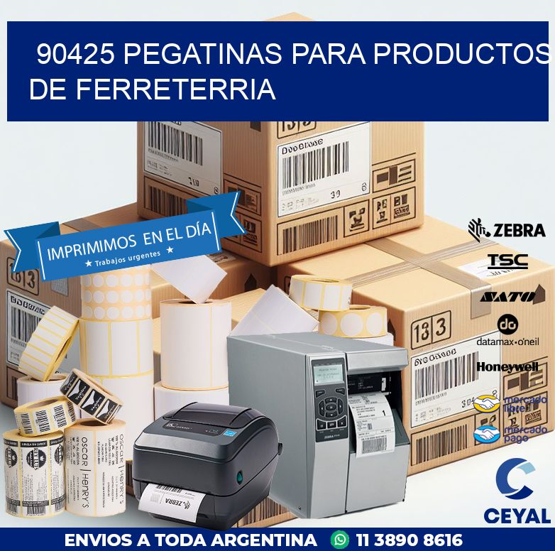 90425 PEGATINAS PARA PRODUCTOS DE FERRETERRIA