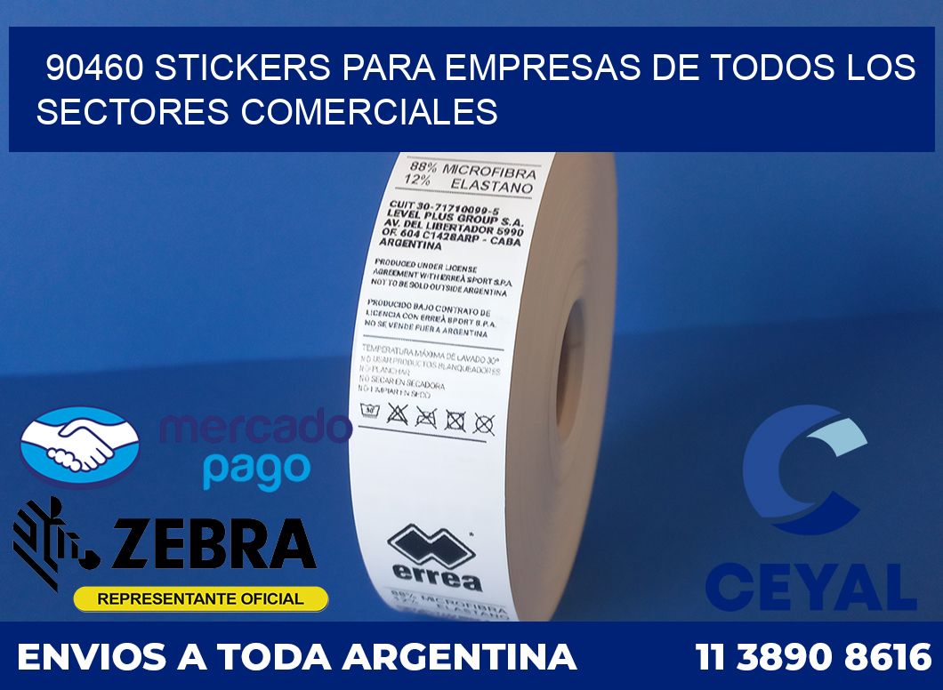 90460 STICKERS PARA EMPRESAS DE TODOS LOS SECTORES COMERCIALES