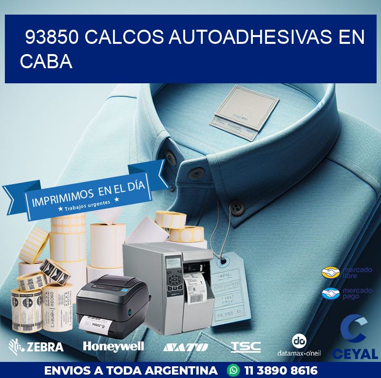 93850 CALCOS AUTOADHESIVAS EN CABA