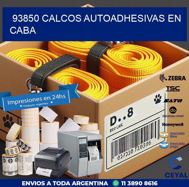 93850 CALCOS AUTOADHESIVAS EN CABA
