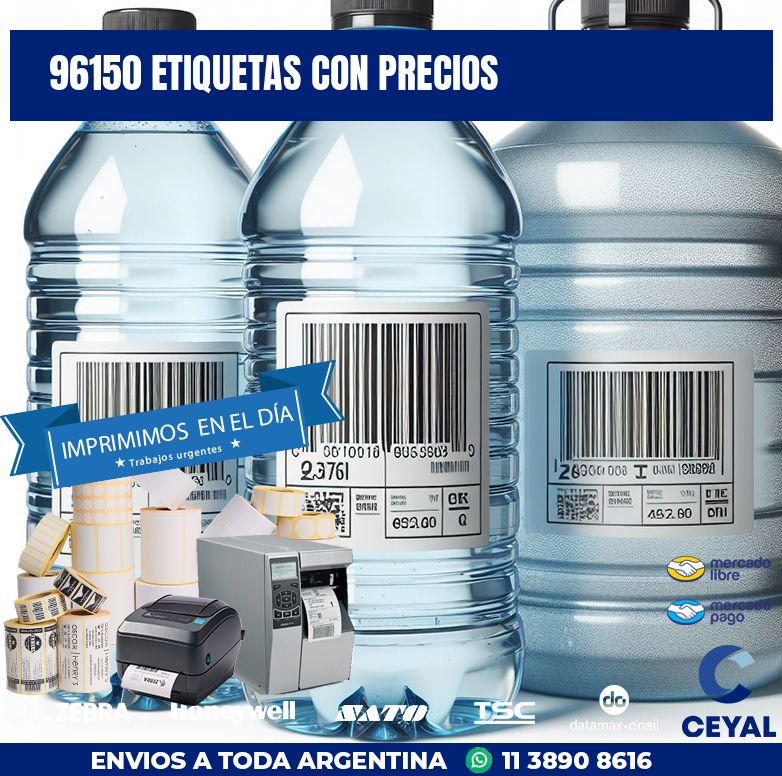 96150 ETIQUETAS CON PRECIOS