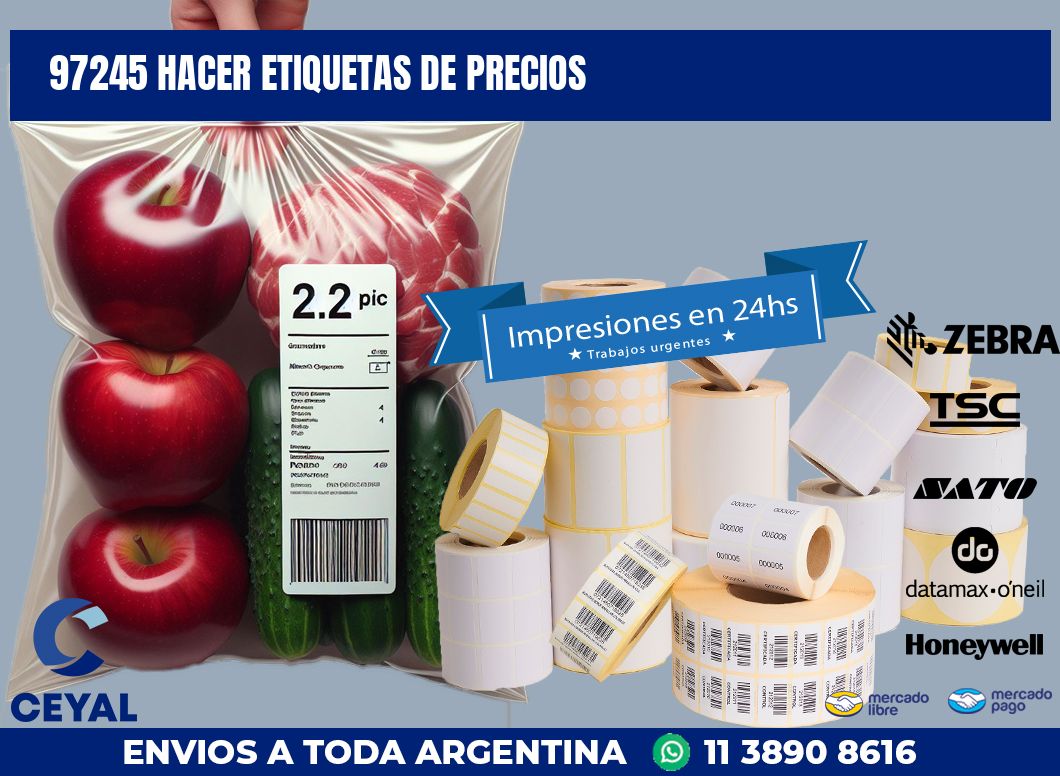 97245 HACER ETIQUETAS DE PRECIOS