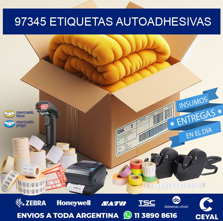 97345 ETIQUETAS AUTOADHESIVAS
