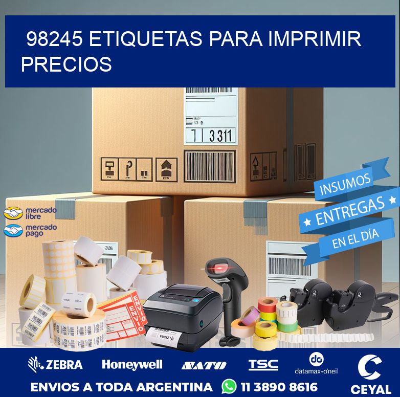 98245 ETIQUETAS PARA IMPRIMIR PRECIOS