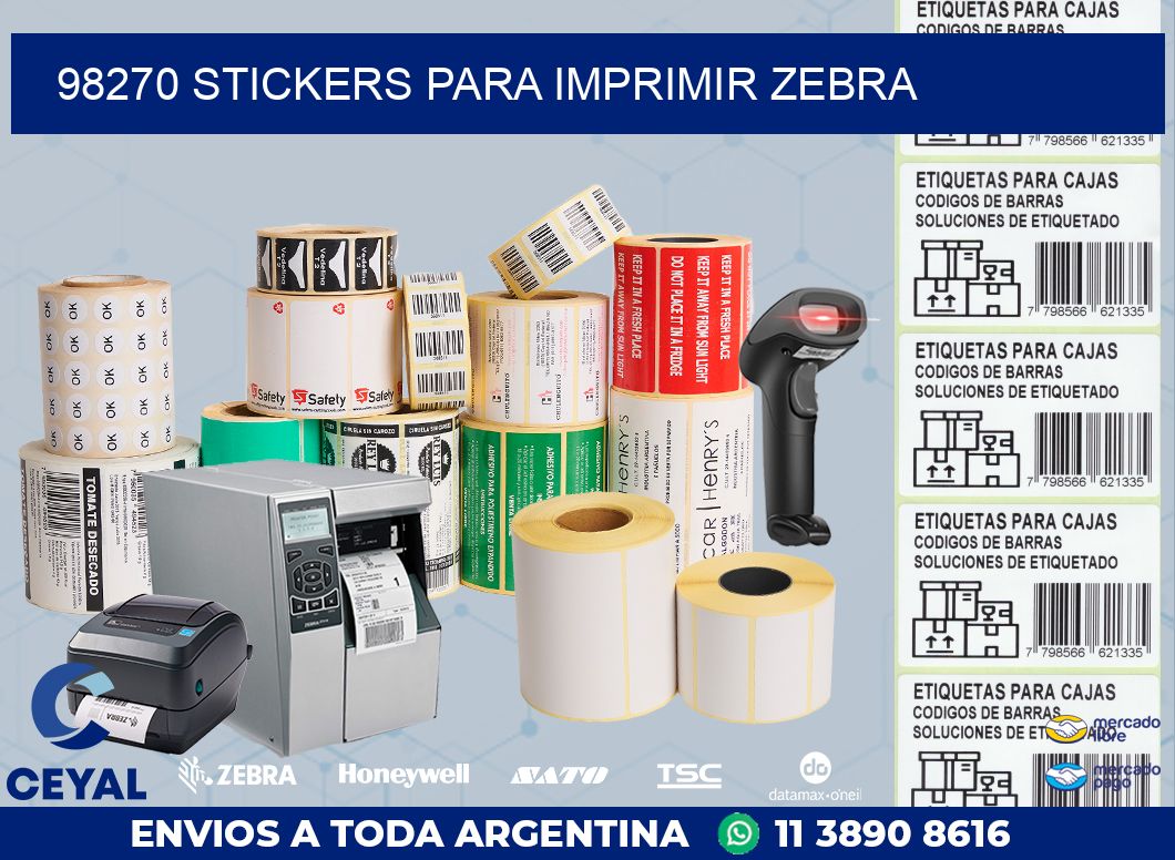 98270 STICKERS PARA IMPRIMIR ZEBRA