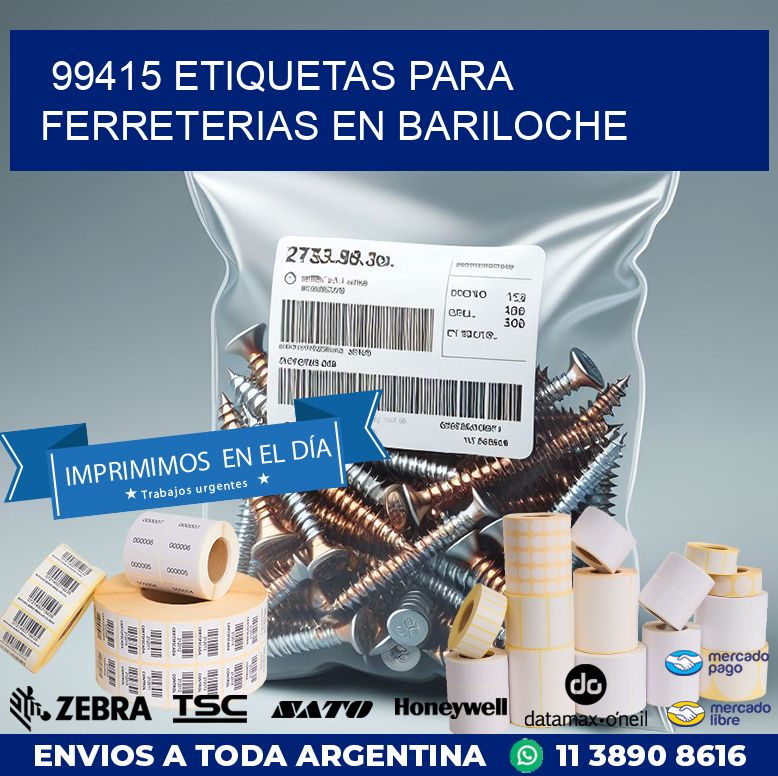 99415 ETIQUETAS PARA FERRETERIAS EN BARILOCHE