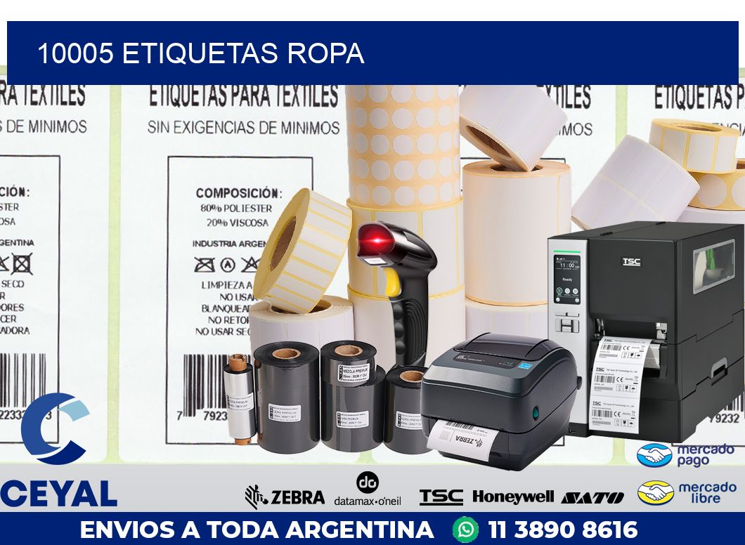 10005 ETIQUETAS ROPA