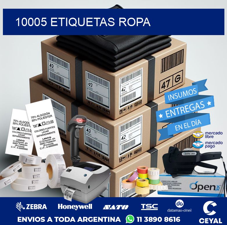 10005 ETIQUETAS ROPA