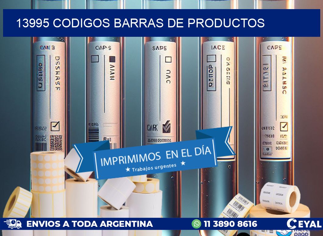 13995 CODIGOS BARRAS DE PRODUCTOS