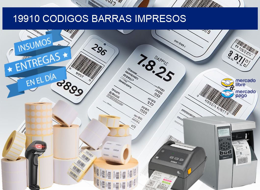 19910 CODIGOS BARRAS IMPRESOS