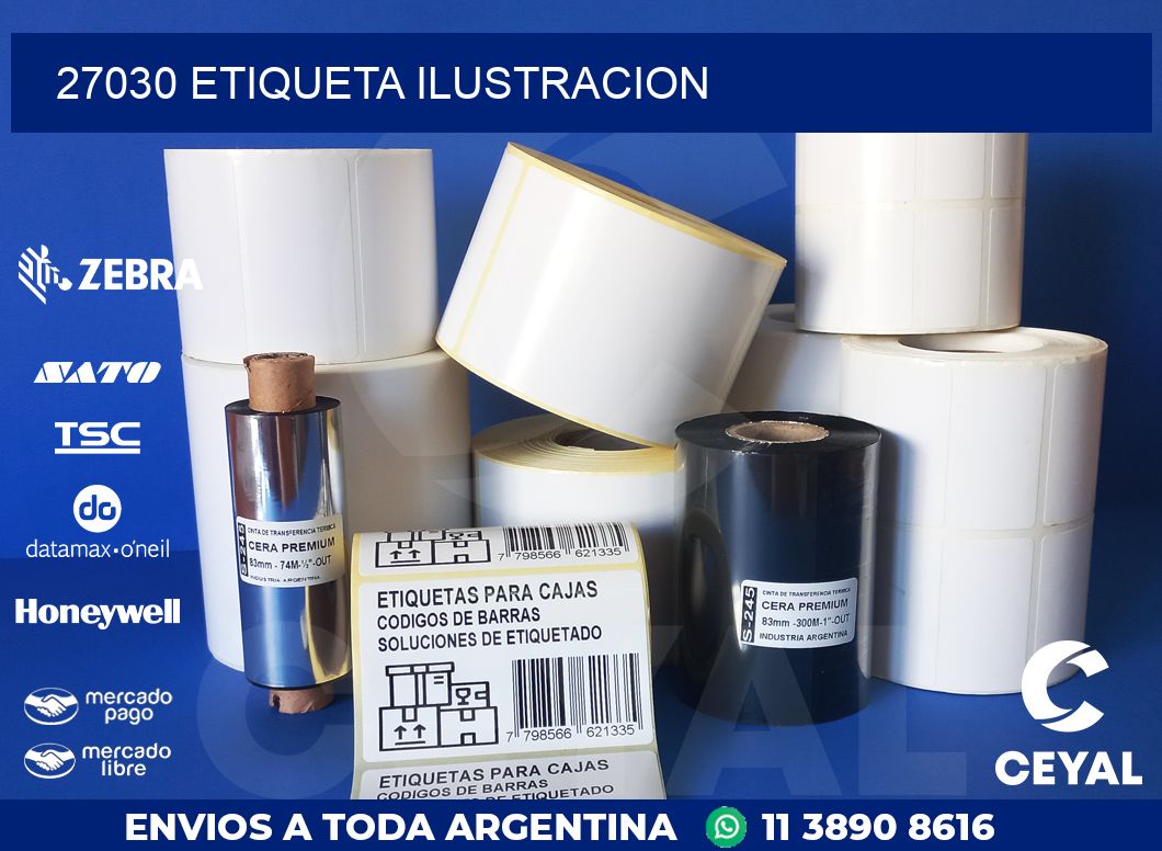 27030 etiqueta ilustracion