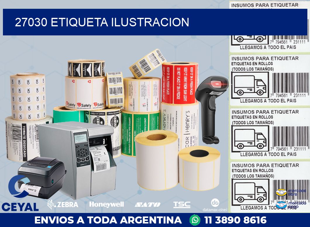 27030 etiqueta ilustracion