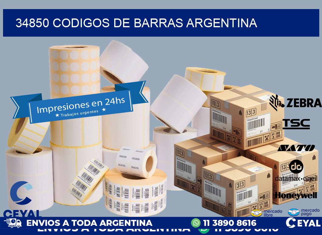 34850 CODIGOS DE BARRAS ARGENTINA