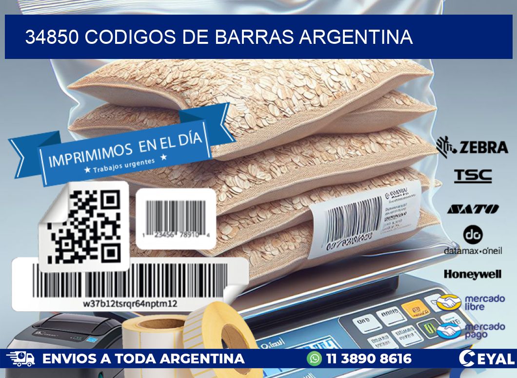 34850 CODIGOS DE BARRAS ARGENTINA