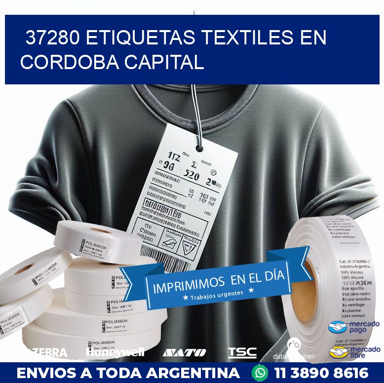 37280 ETIQUETAS TEXTILES EN CORDOBA CAPITAL