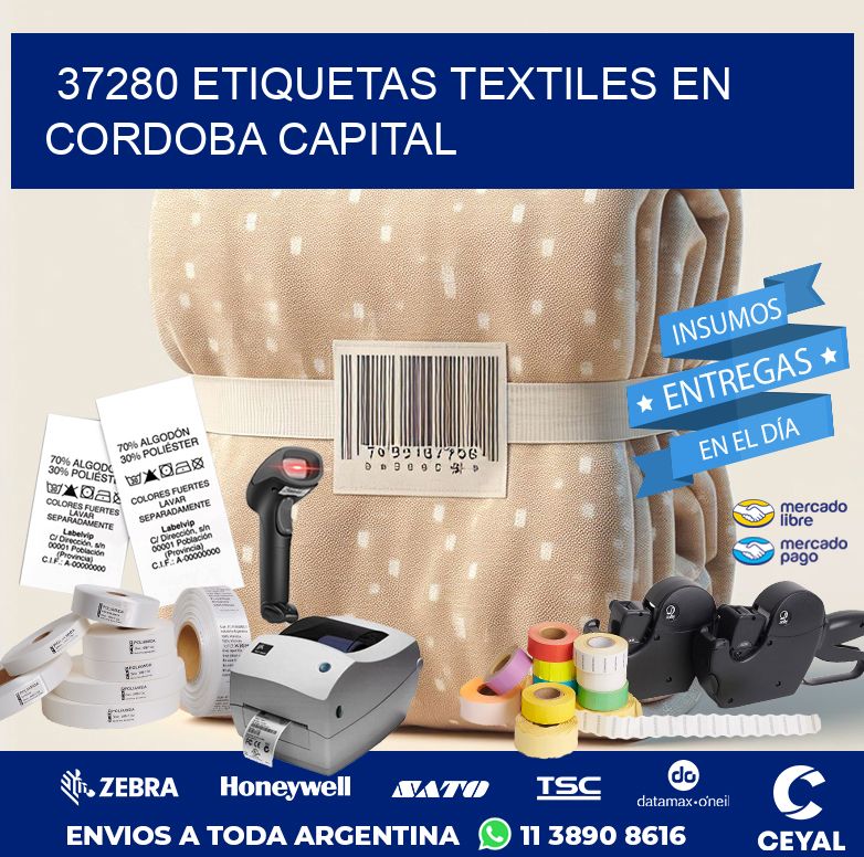 37280 ETIQUETAS TEXTILES EN CORDOBA CAPITAL