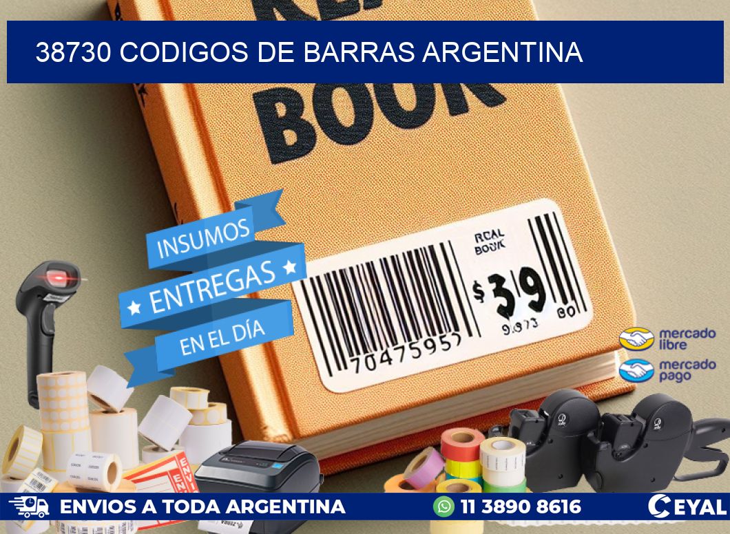 38730 CODIGOS DE BARRAS ARGENTINA
