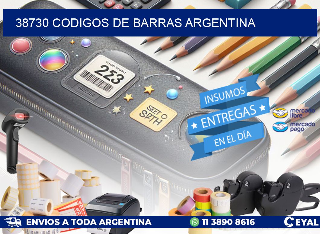38730 CODIGOS DE BARRAS ARGENTINA