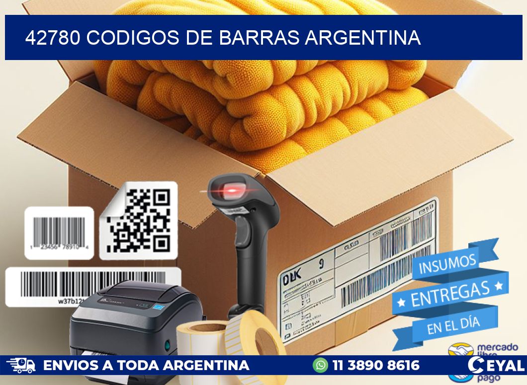 42780 CODIGOS DE BARRAS ARGENTINA