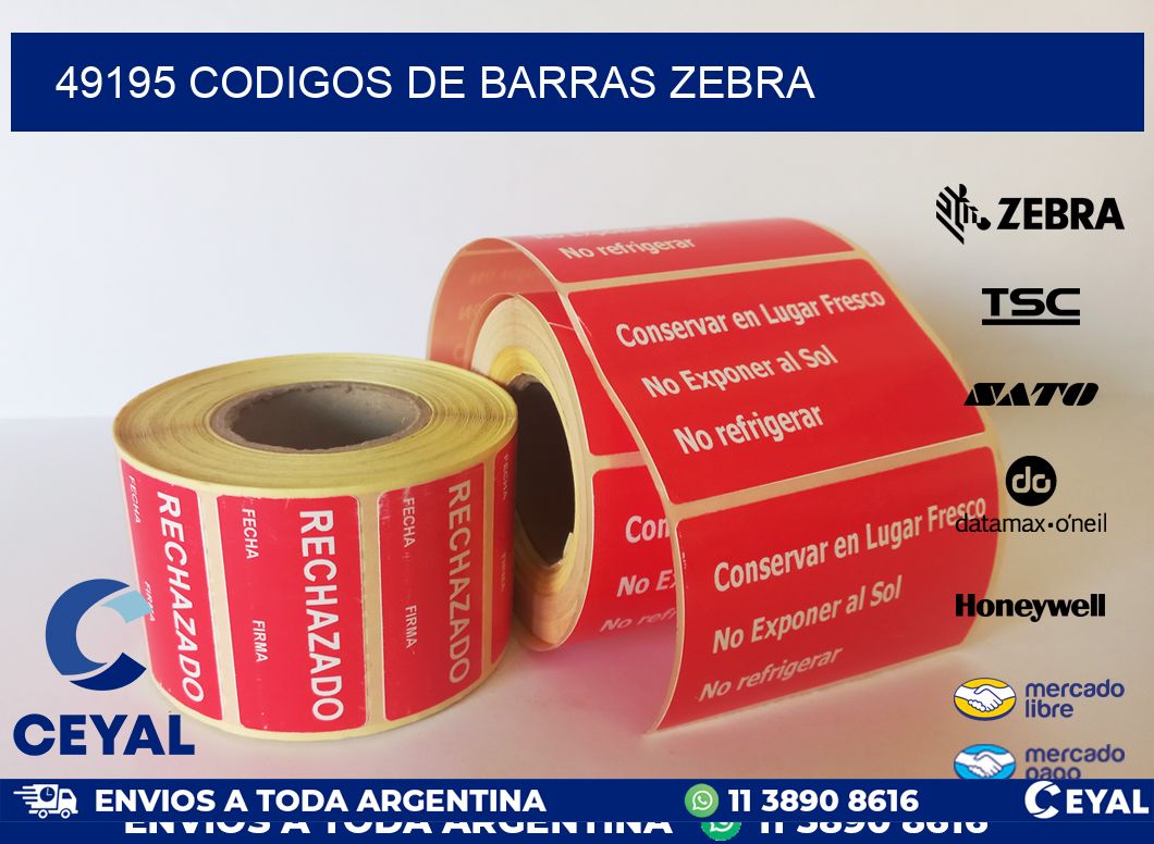 49195 codigos de barras zebra
