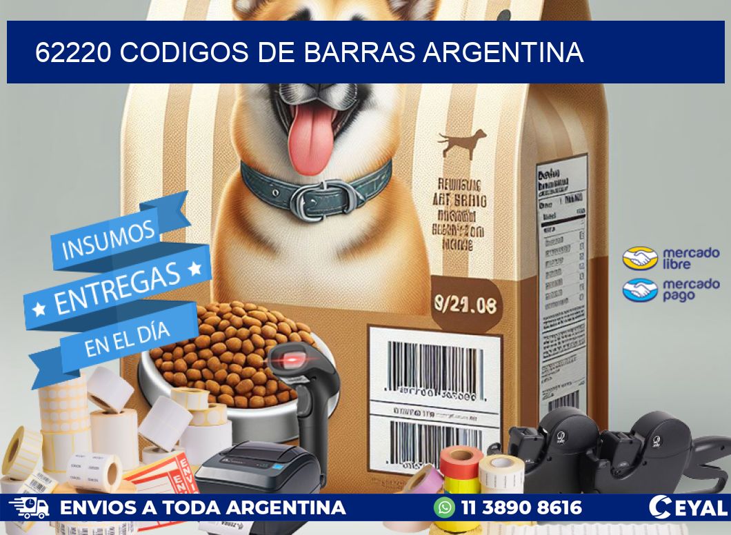 62220 CODIGOS DE BARRAS ARGENTINA