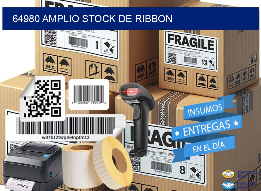 64980 AMPLIO STOCK DE RIBBON