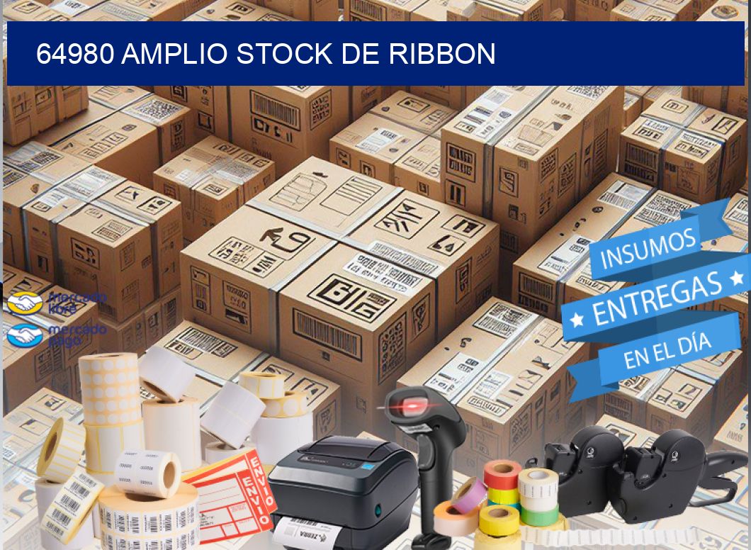 64980 AMPLIO STOCK DE RIBBON