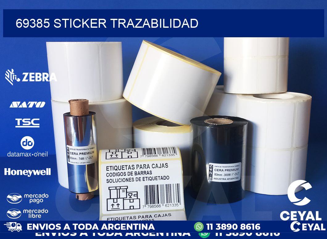 69385 STICKER TRAZABILIDAD