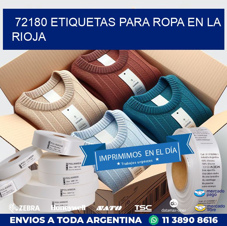 72180 ETIQUETAS PARA ROPA EN LA RIOJA