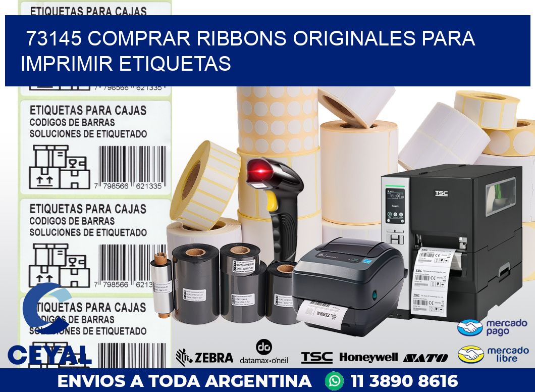 73145 COMPRAR RIBBONS ORIGINALES PARA IMPRIMIR ETIQUETAS