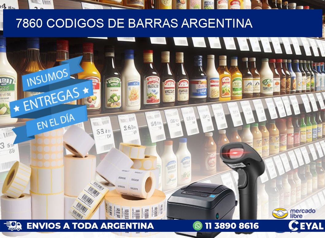 7860 CODIGOS DE BARRAS ARGENTINA