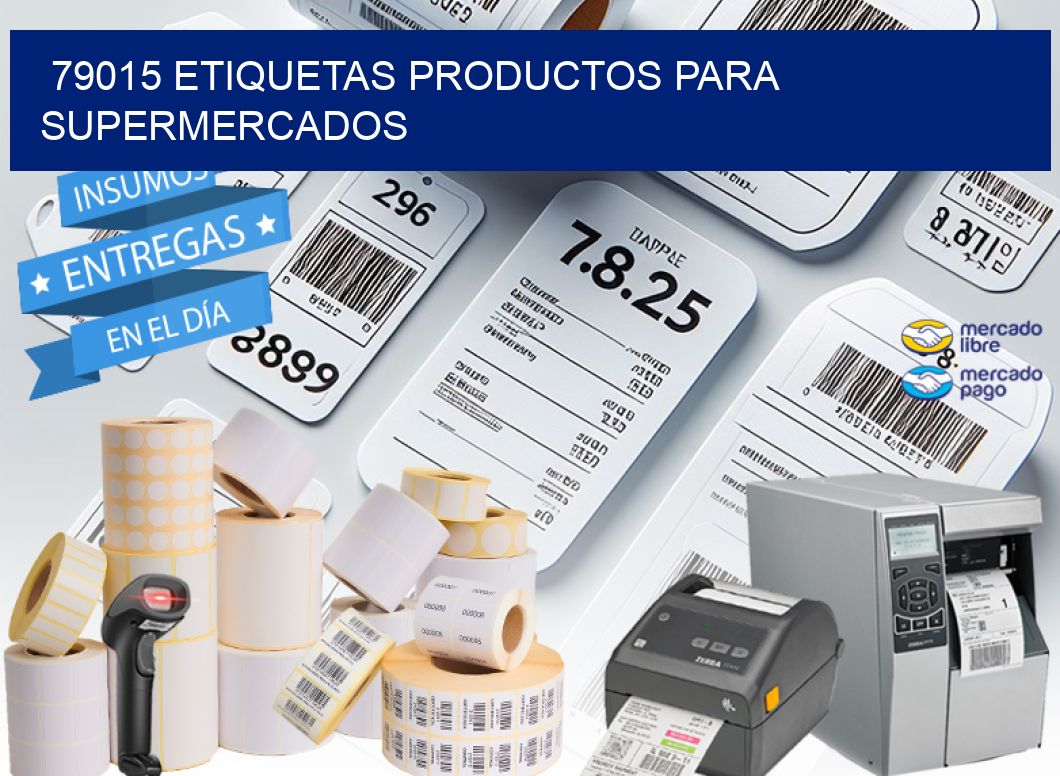 79015 Etiquetas productos para supermercados