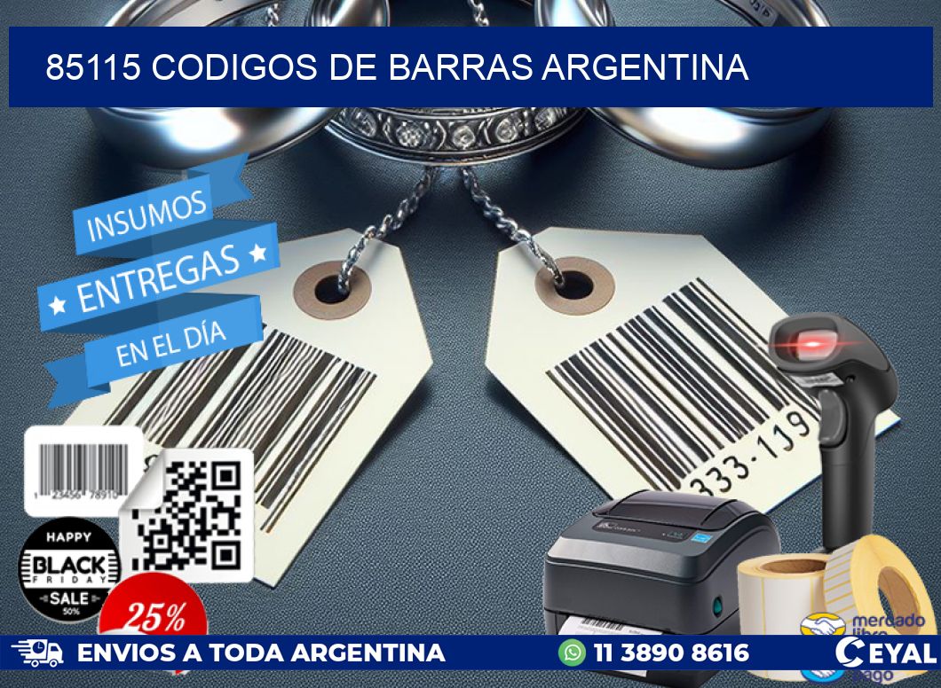 85115 CODIGOS DE BARRAS ARGENTINA