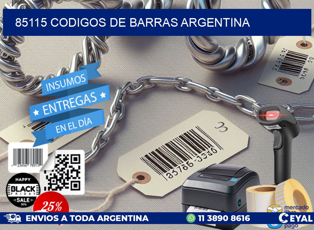 85115 CODIGOS DE BARRAS ARGENTINA