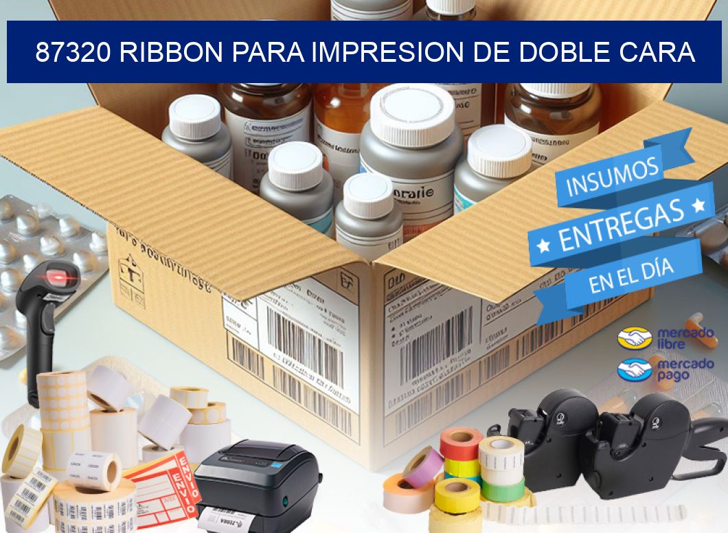 87320 RIBBON PARA IMPRESION DE DOBLE CARA