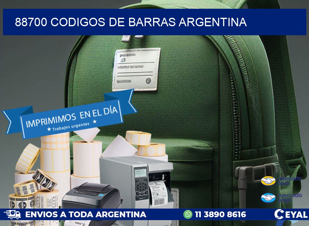 88700 CODIGOS DE BARRAS ARGENTINA