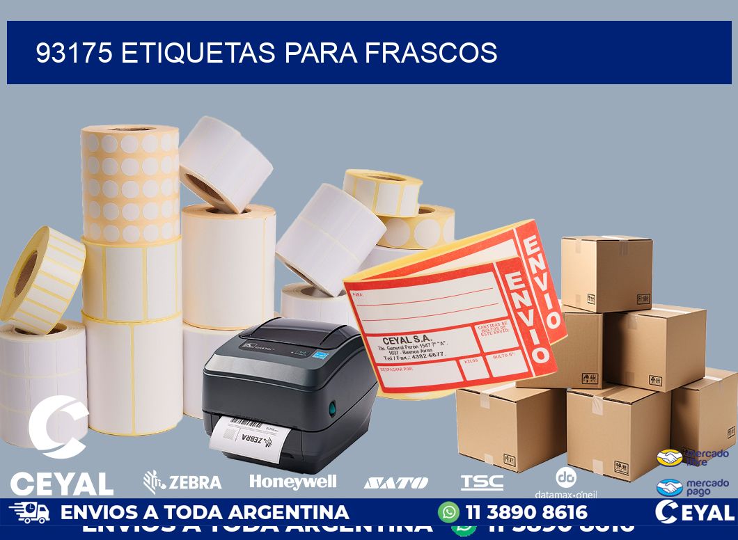 93175 ETIQUETAS PARA FRASCOS
