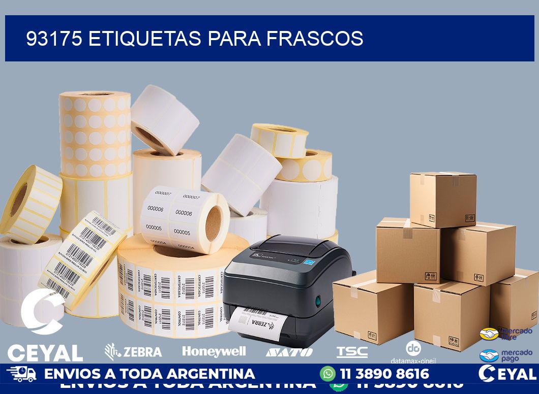 93175 ETIQUETAS PARA FRASCOS