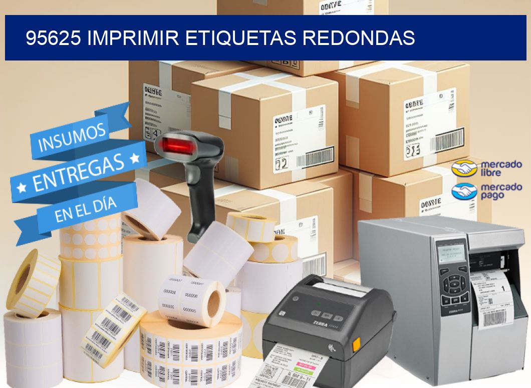 95625 IMPRIMIR ETIQUETAS REDONDAS