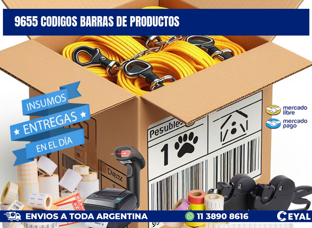 9655 CODIGOS BARRAS DE PRODUCTOS
