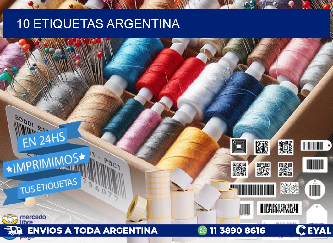10 ETIQUETAS ARGENTINA