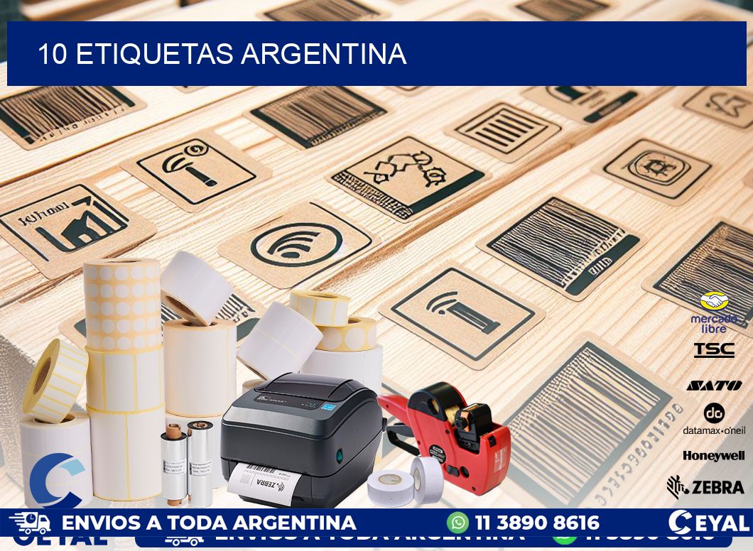 10 ETIQUETAS ARGENTINA