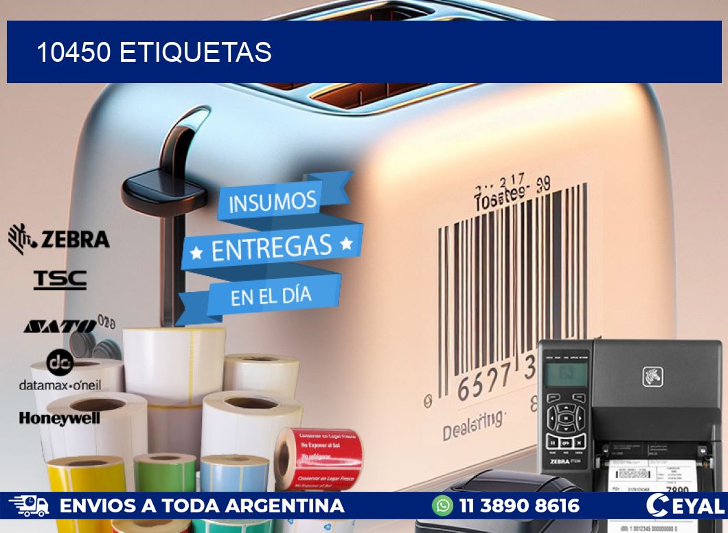 10450 ETIQUETAS