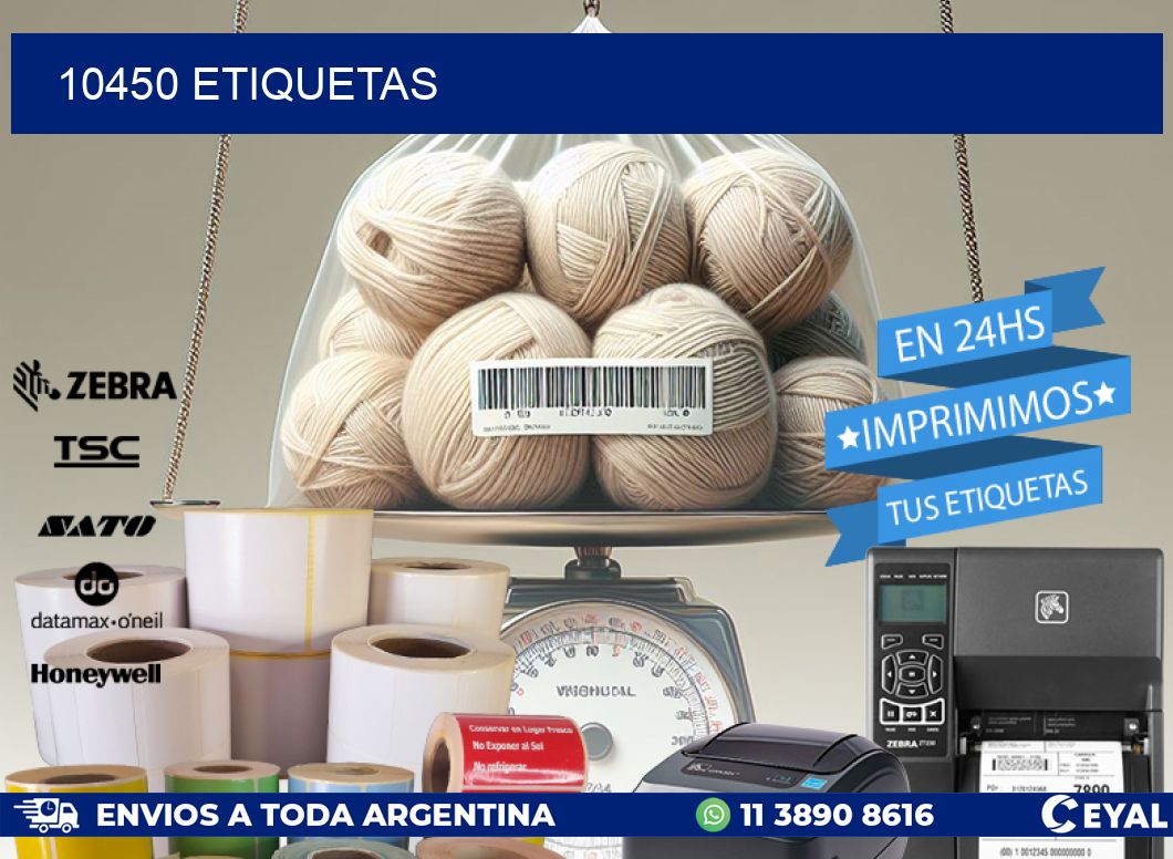 10450 ETIQUETAS