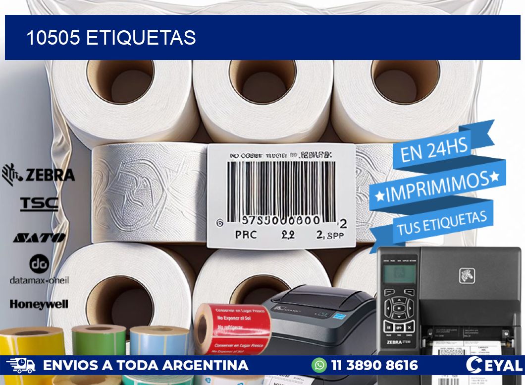 10505 ETIQUETAS